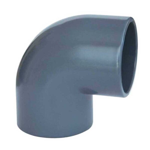 PVC 90° Yapıştırma Muflu Dirsek